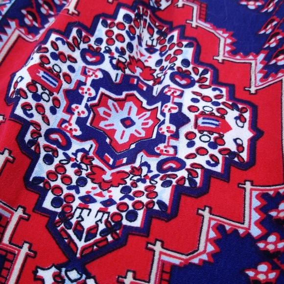 Printed Patterned Flowy Lightweight Stretchy Fashion Pants - Picture 10 of 12